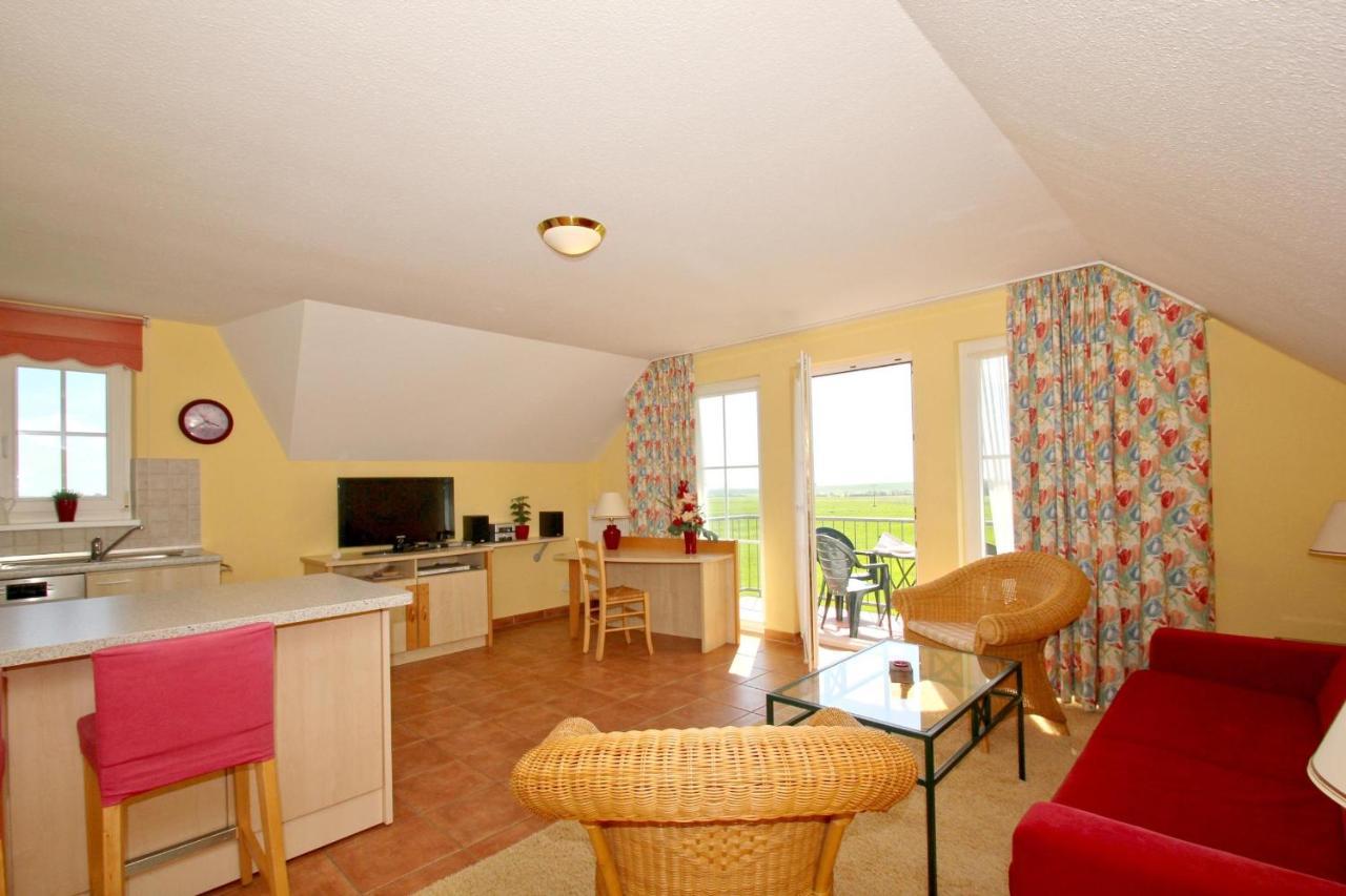 Ferienpark Neddesitz Fewo 48 - Balkon, Ausblick Bagian luar foto